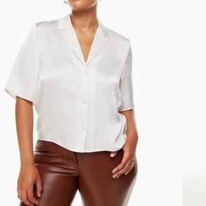 Wilfred Beso Shirt in Rich Mocha Brown